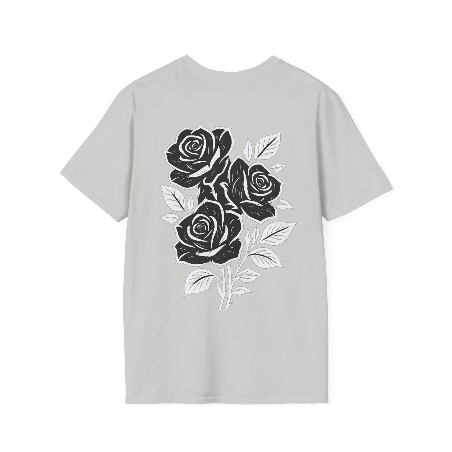 Elegant Floral Rose T-Shirt