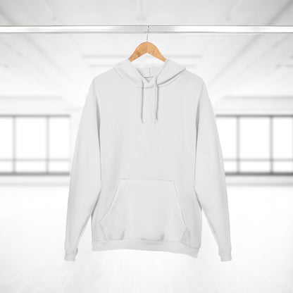 Elegant Floral Unisex Hoodie(white) - Cozy Graphic Sweatshirt, Casual Attire