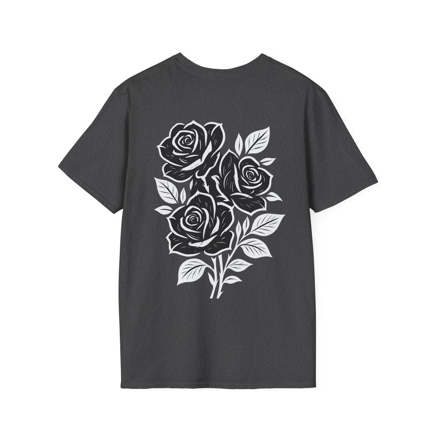 Elegant Floral Rose T-Shirt