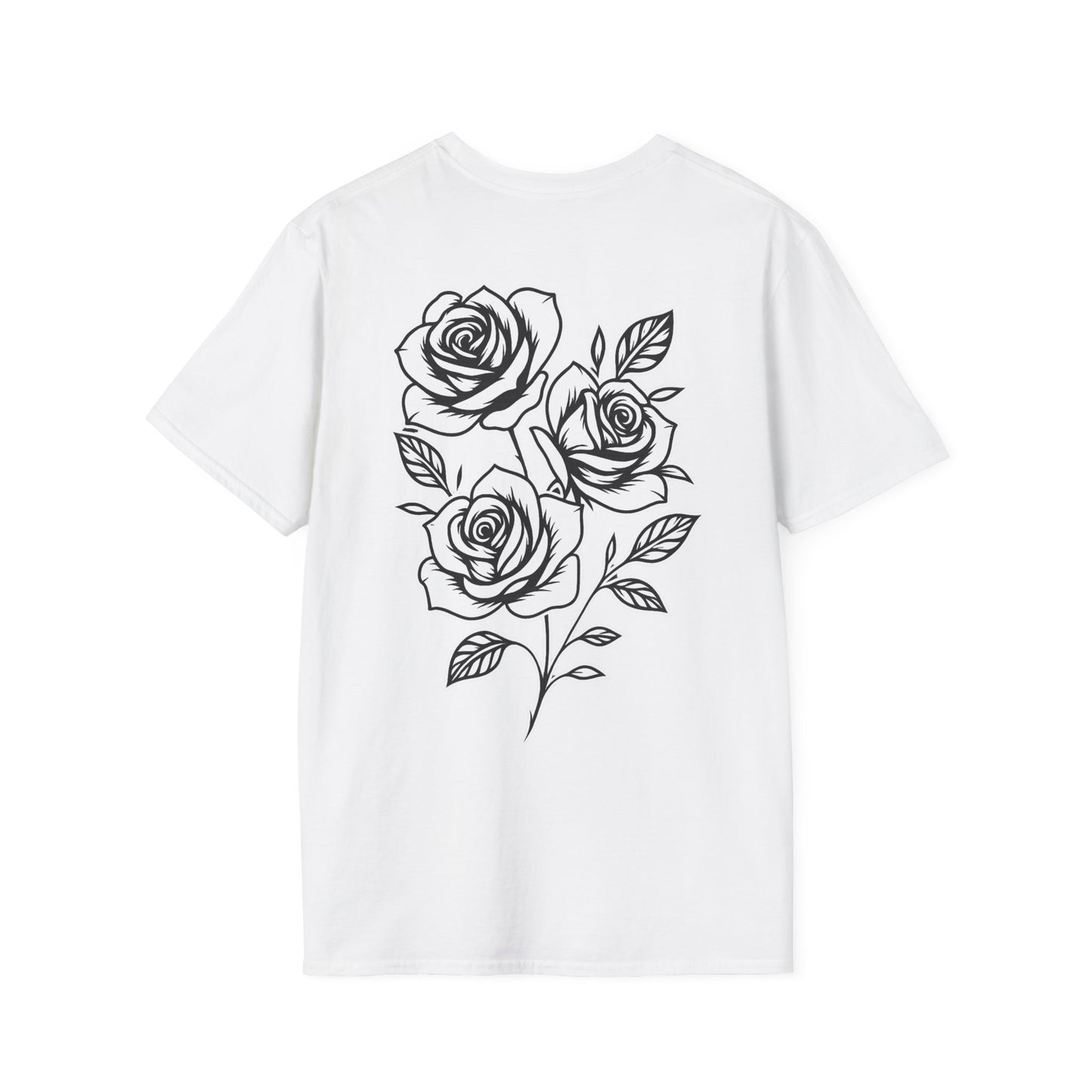 Elegant Floral Rose T-Shirt