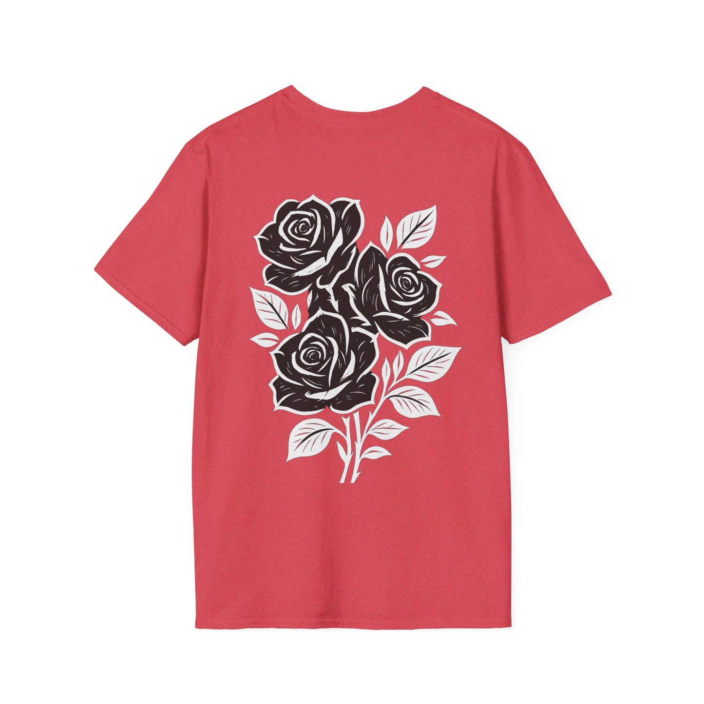 Elegant Floral Rose T-Shirt
