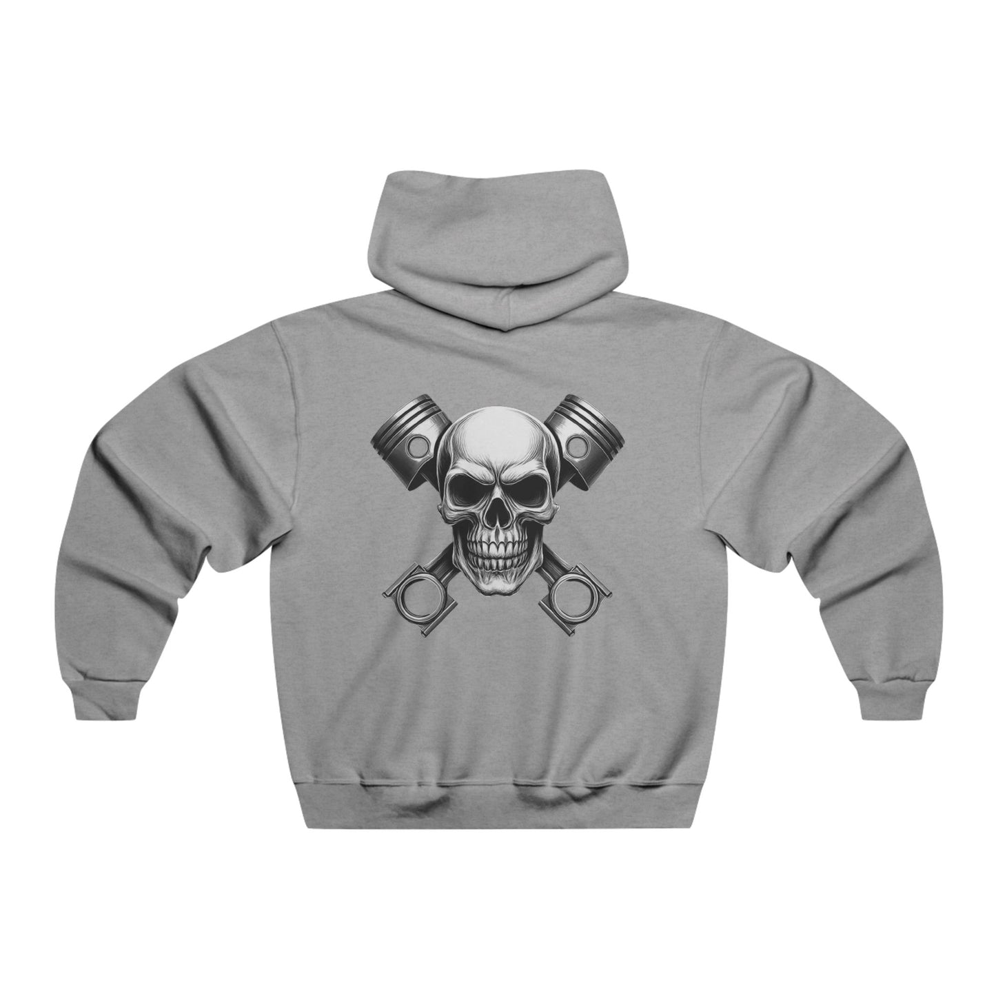 Skull and pistons hoodie