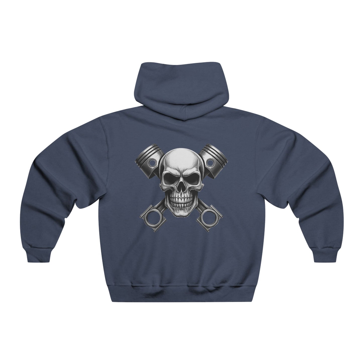 Skull and pistons hoodie