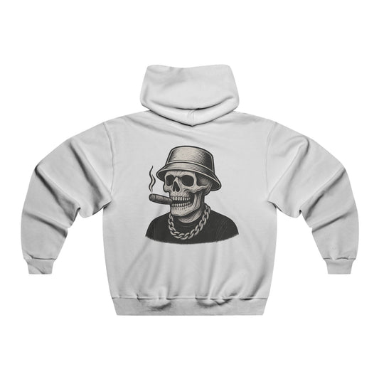Smoking skull hoodie