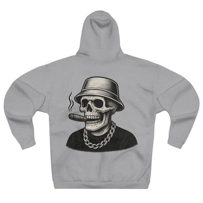 Cool Skull Graphic, Unisex Pullover Hoodie, Casual Streetwear