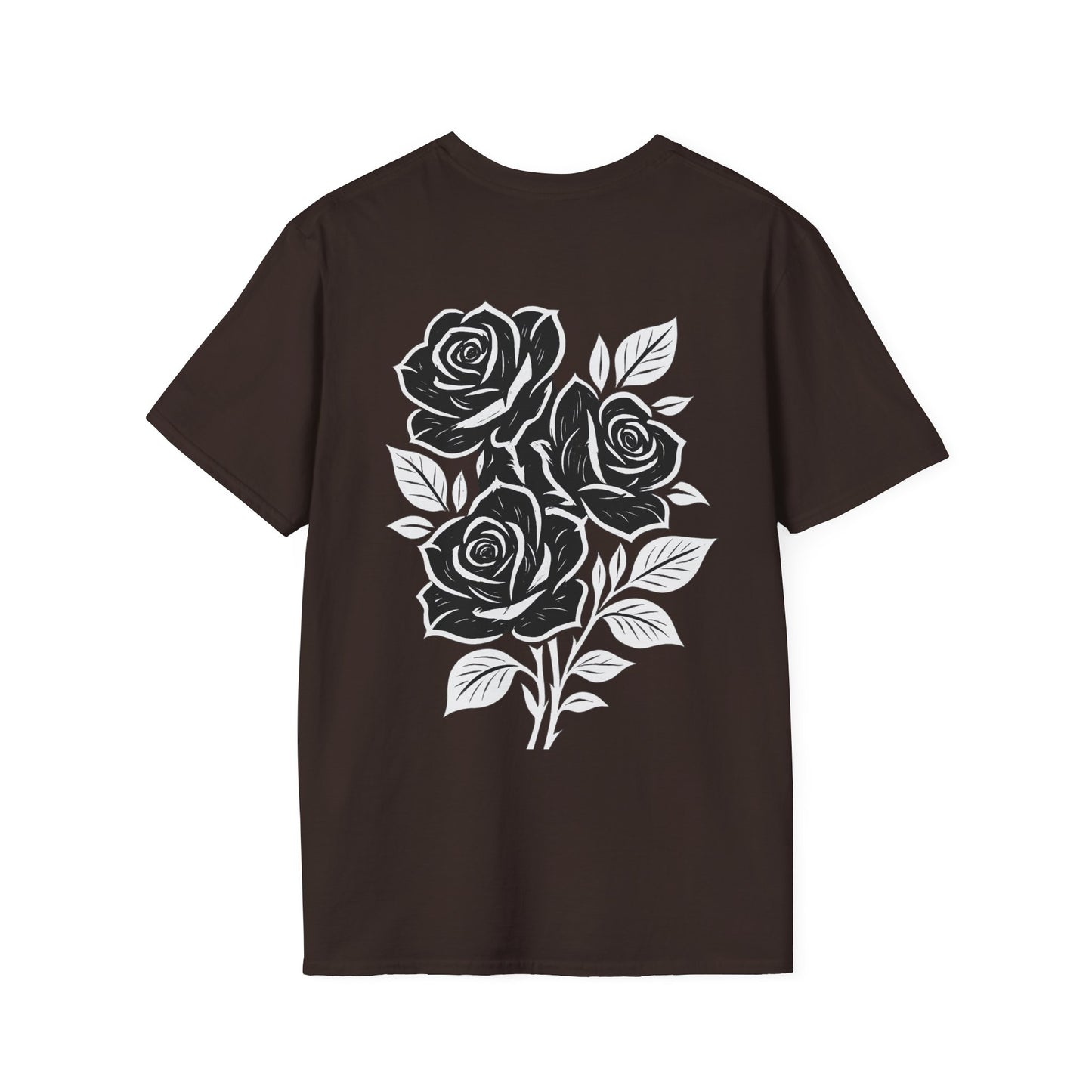 Elegant Floral Rose T-Shirt