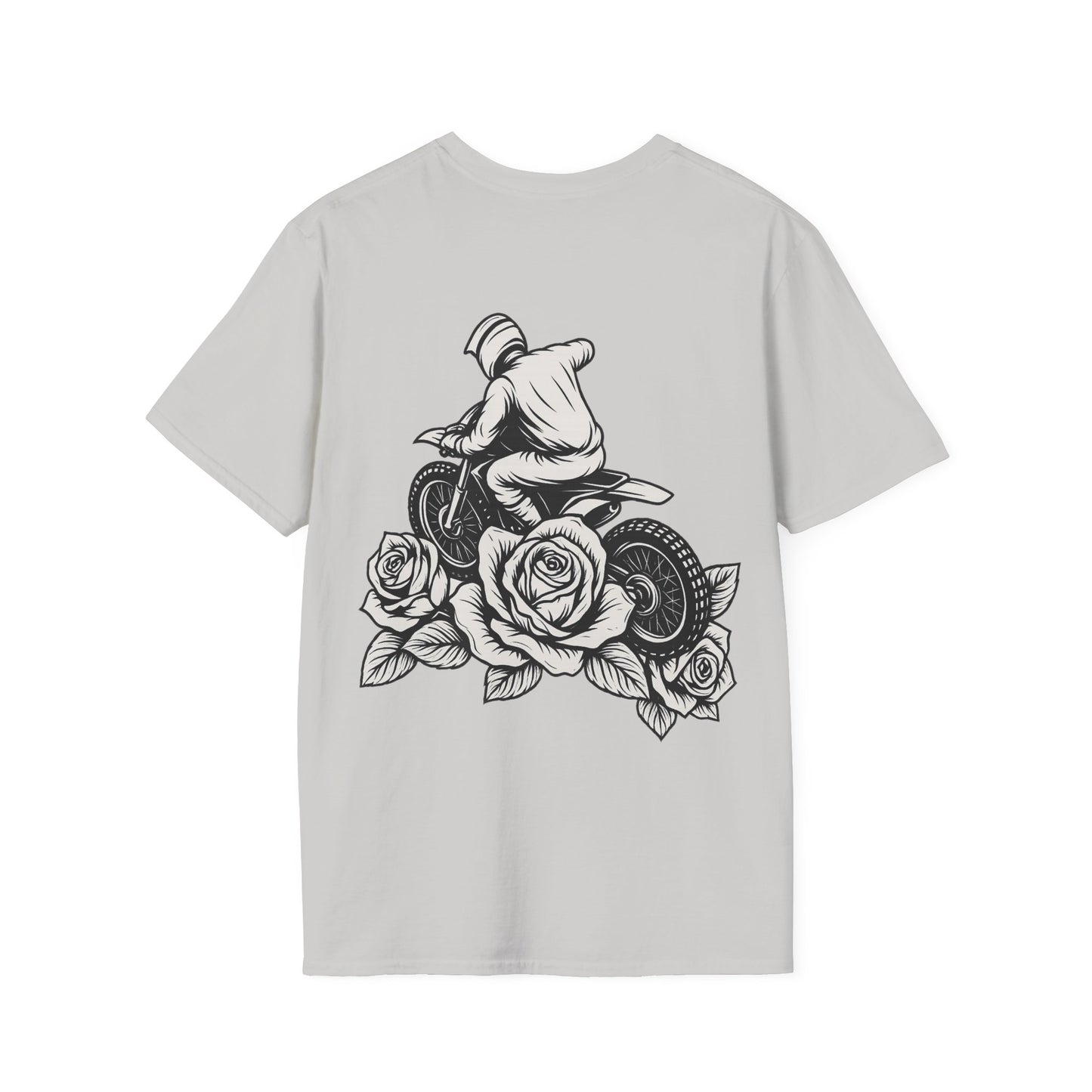 Dirtbike and roses t-shirt