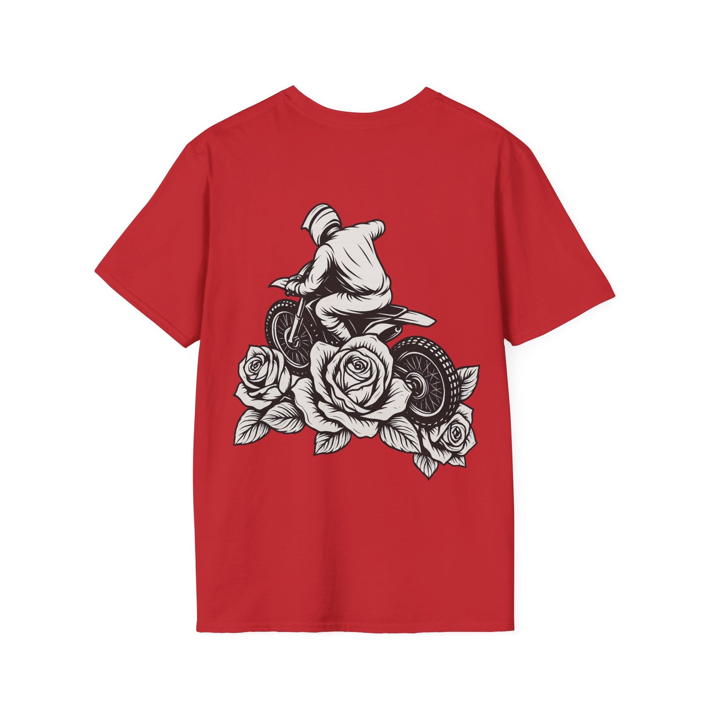 Dirtbike and roses t-shirt