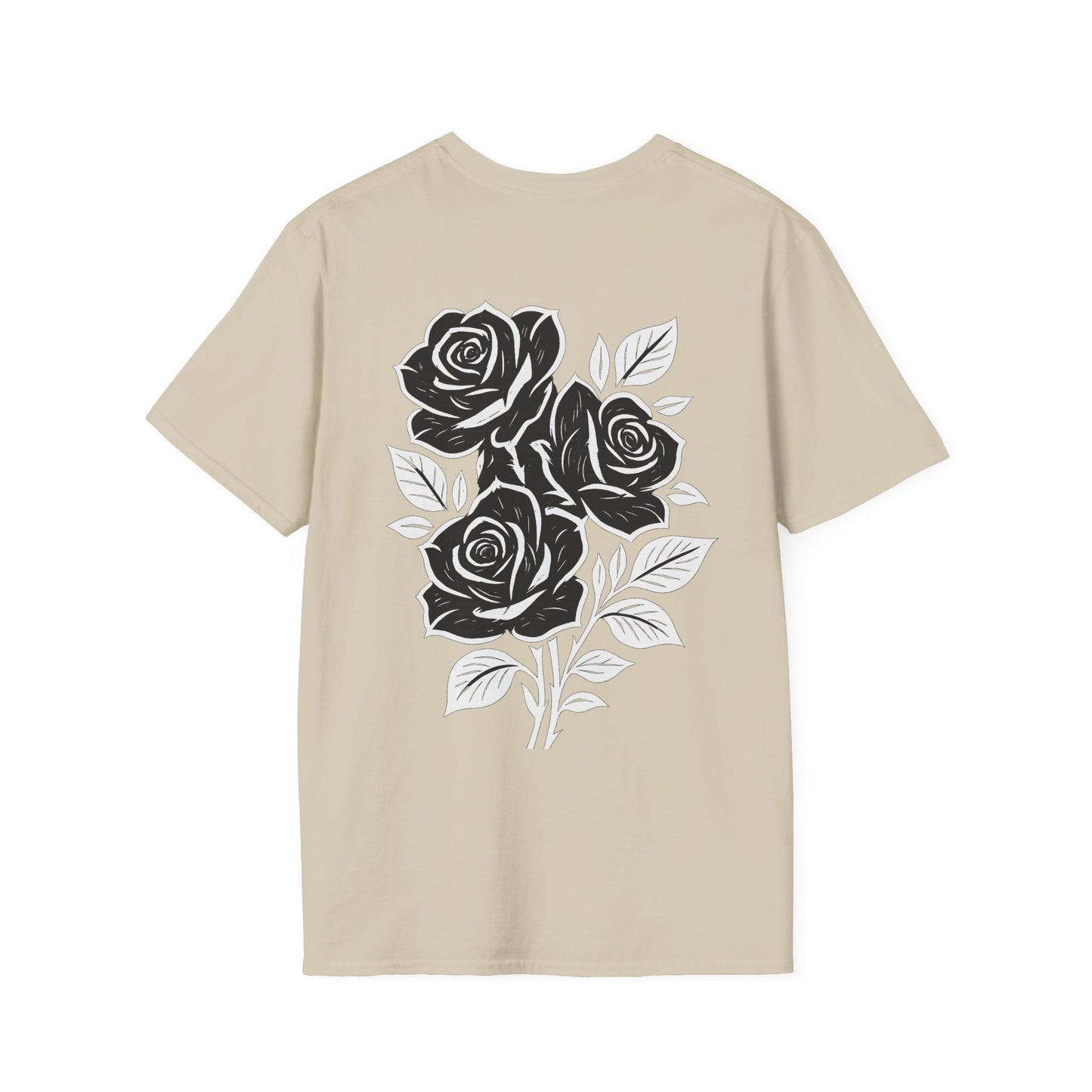 Elegant Floral Rose T-Shirt