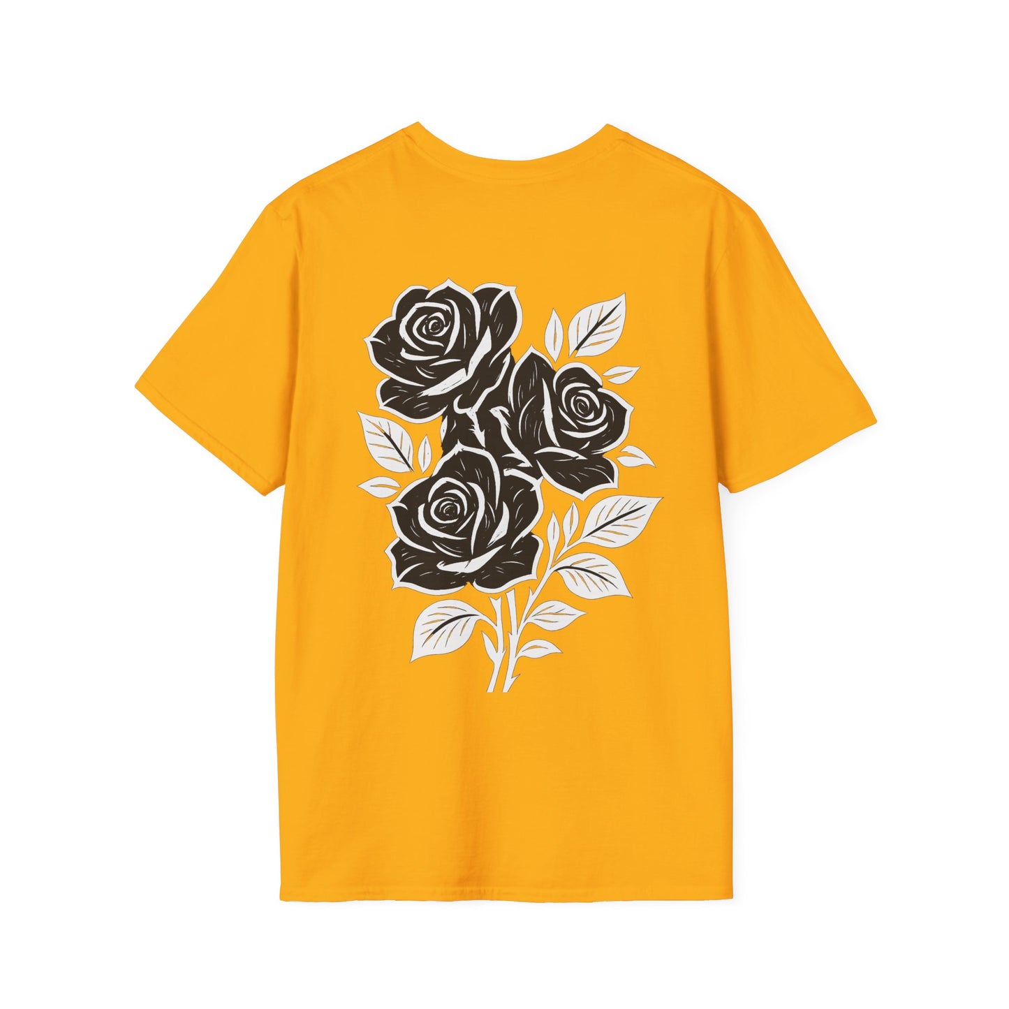 Elegant Floral Rose T-Shirt