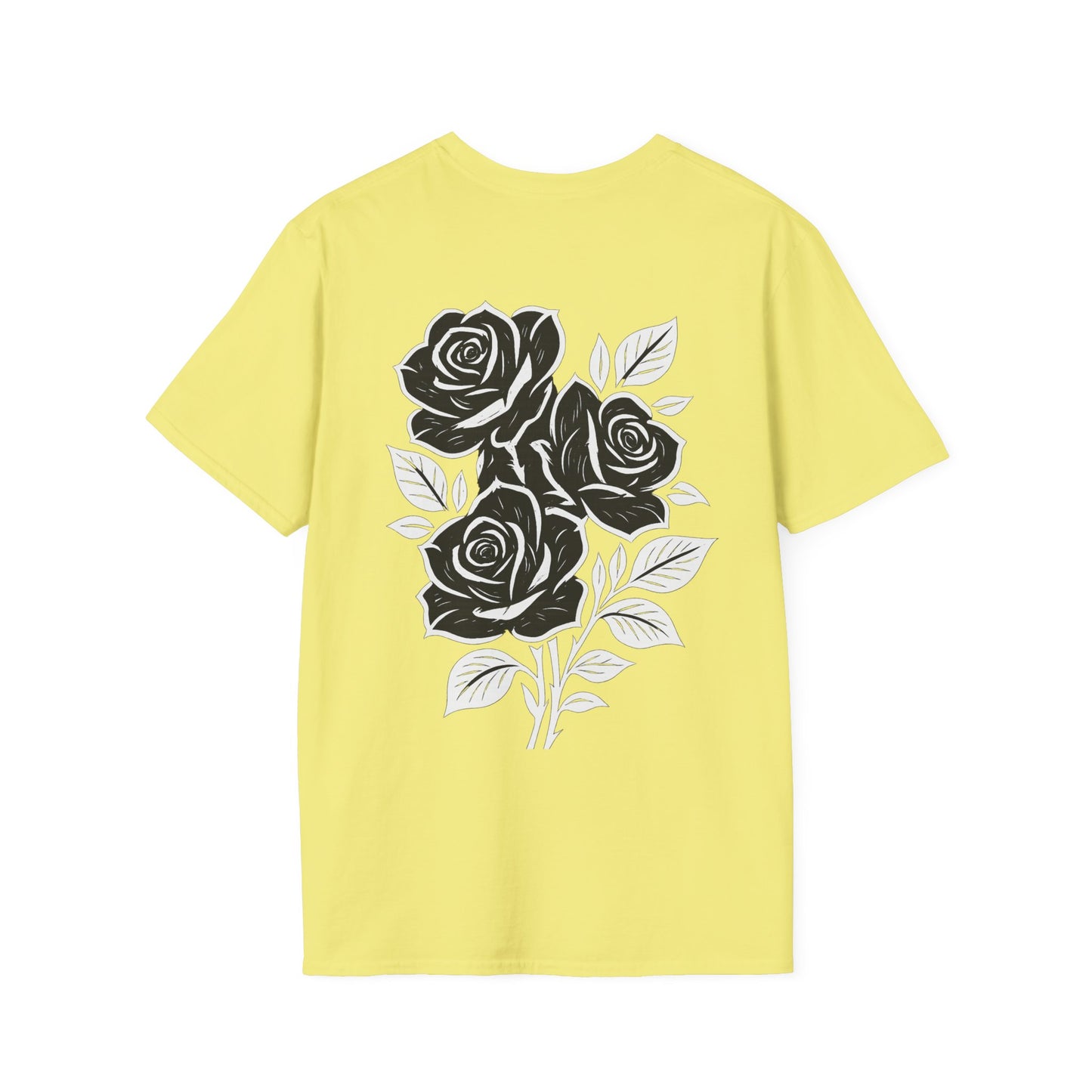 Elegant Floral Rose T-Shirt