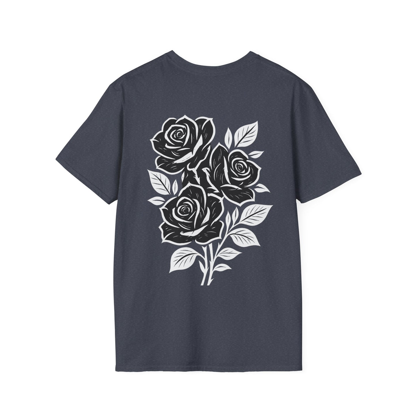 Elegant Floral Rose T-Shirt