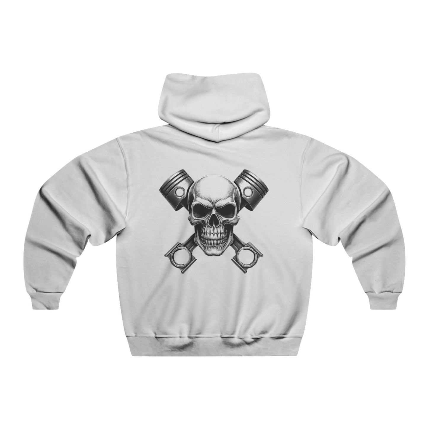 Skull and pistons hoodie