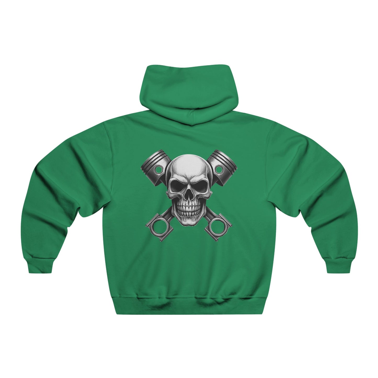 Skull and pistons hoodie