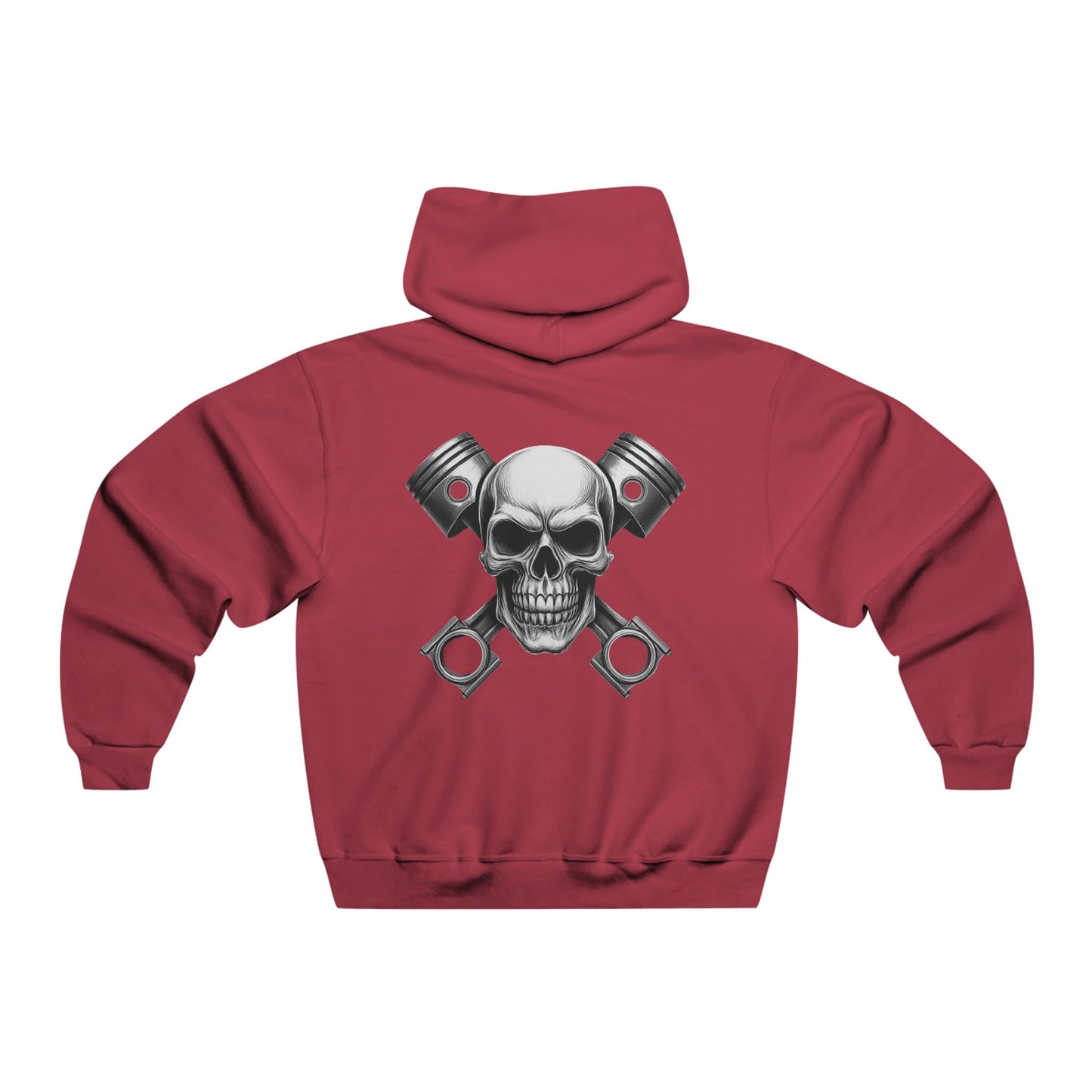 Skull and pistons hoodie