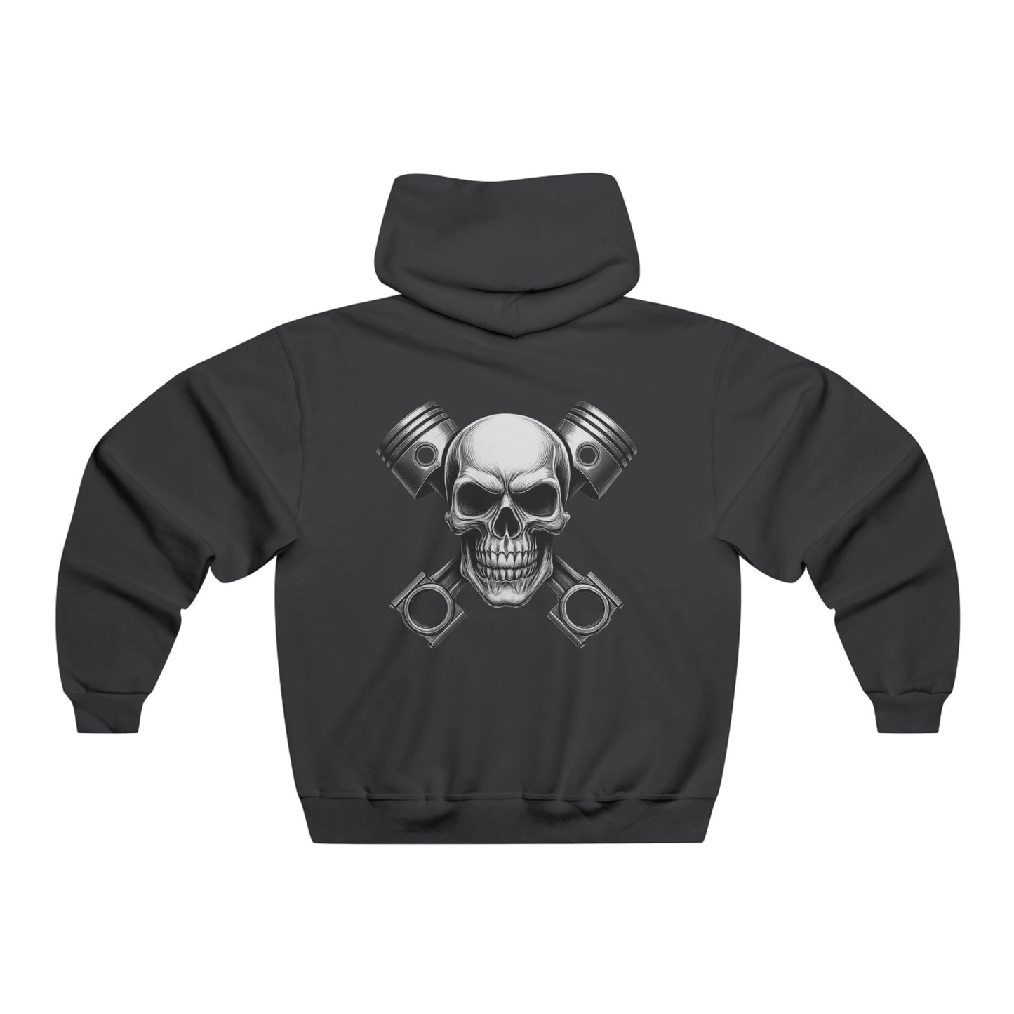 Skull and pistons hoodie