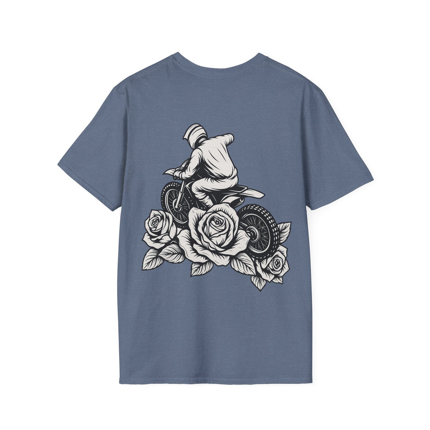 Dirtbike and roses t-shirt