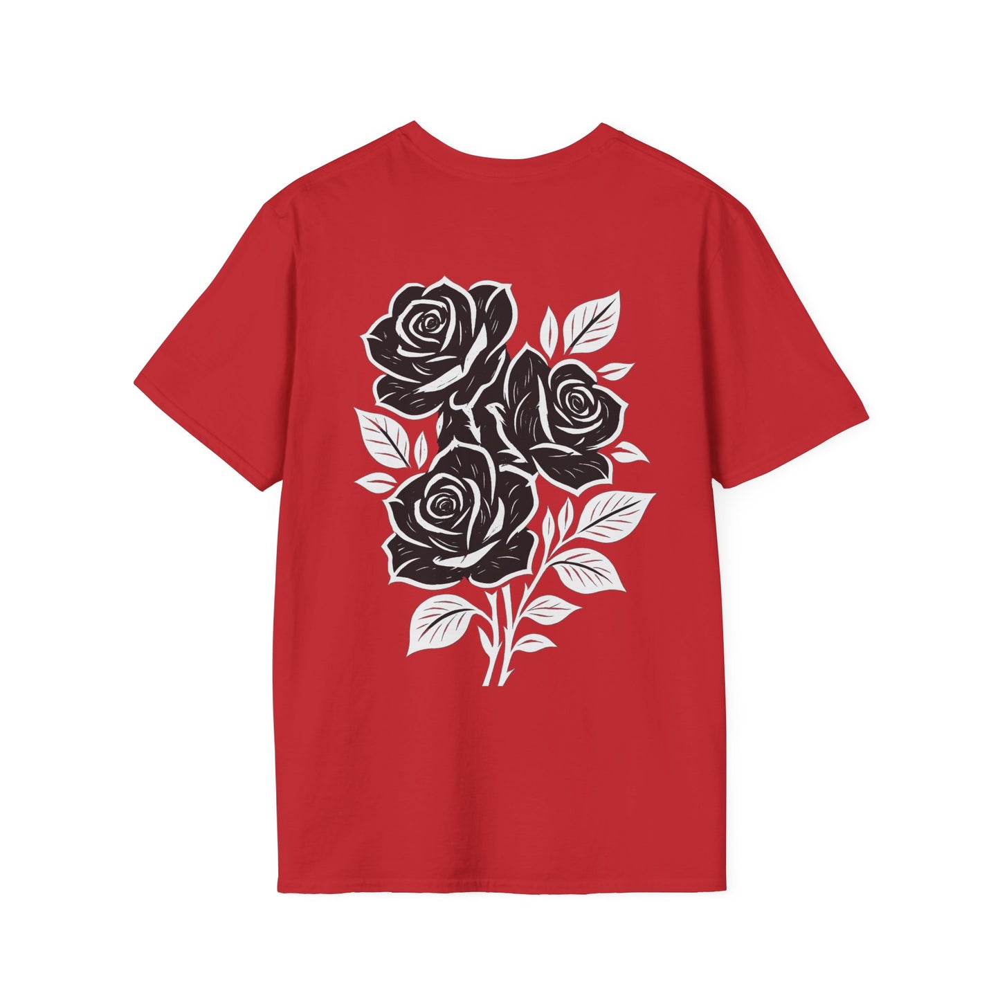 Elegant Floral Rose T-Shirt