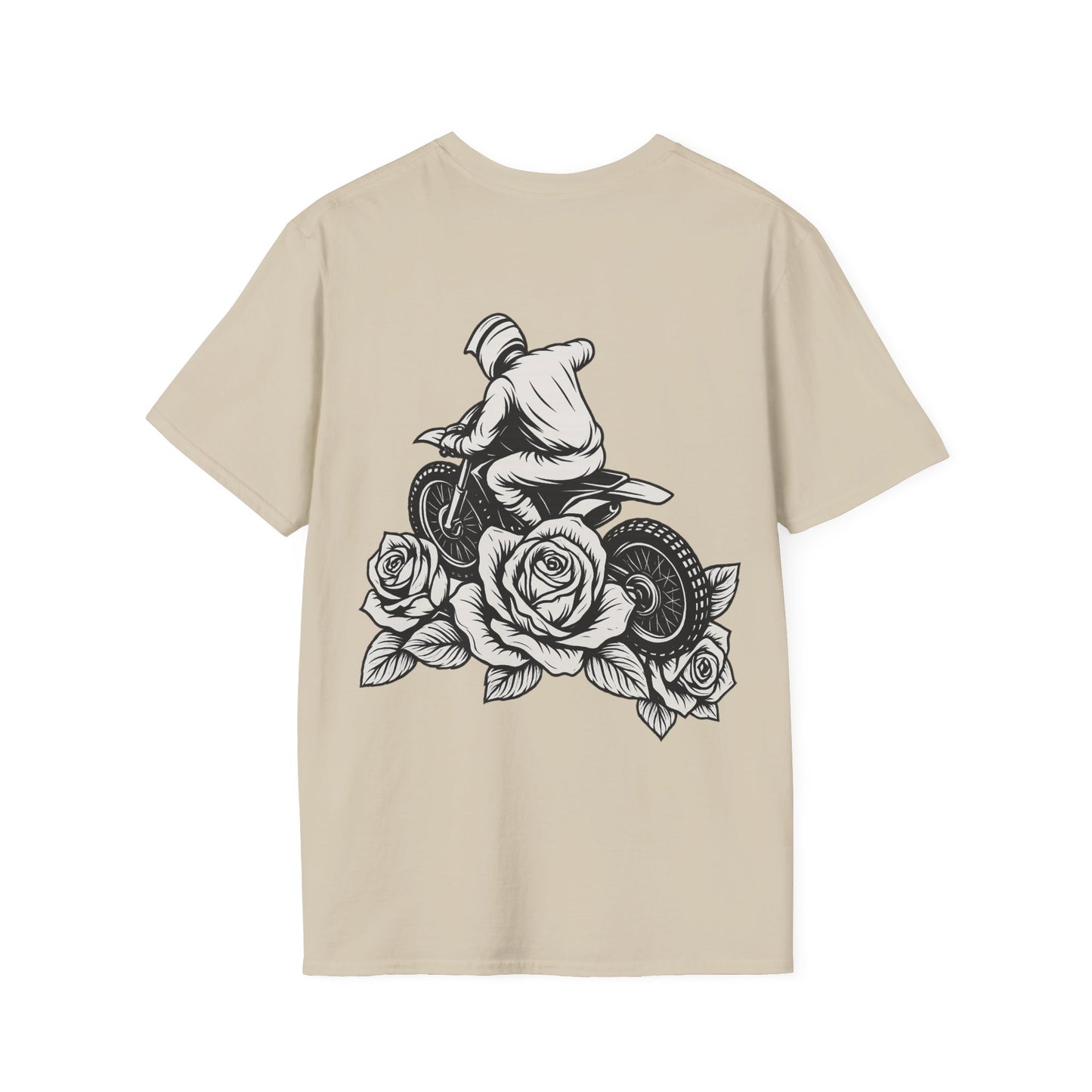 Dirtbike and roses t-shirt